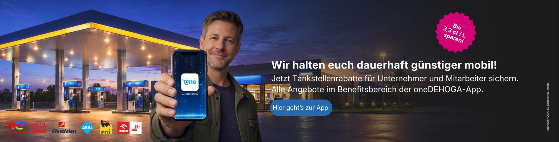 Spannende Angebote in oneDEHOGA-App 